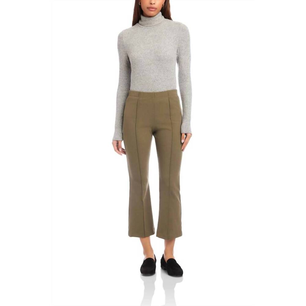 NEW FIFTEEN TWENTY sigourney pintuck pants in light olive